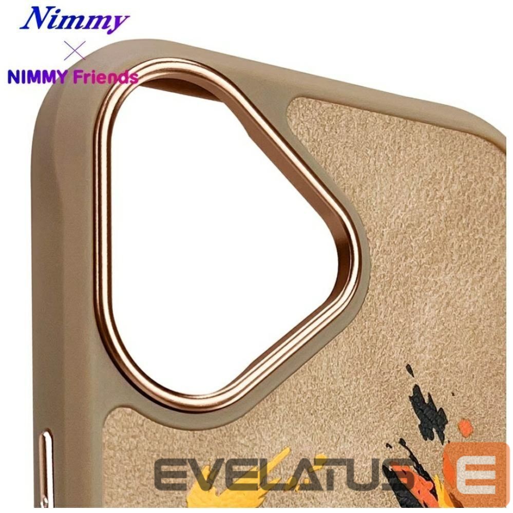 Other goods Nimmy Nimmy Tiger MagSafe case for iPhone 16 - brown