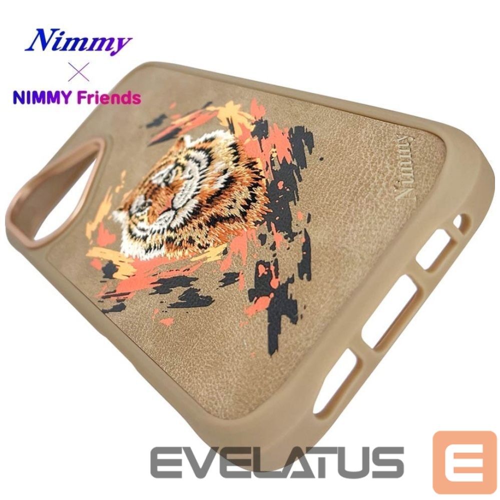Other goods Nimmy Nimmy Tiger MagSafe case for iPhone 16 - brown