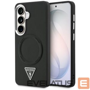 Other goods Guess  Guess Embossed Ring Triangle Logo MagSafe case for Samsung Galaxy S26 - black 