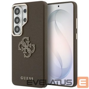 Other goods Guess  Guess Grained Big 4G Metal Logo Case for Samsung Galaxy S26 - Brown 