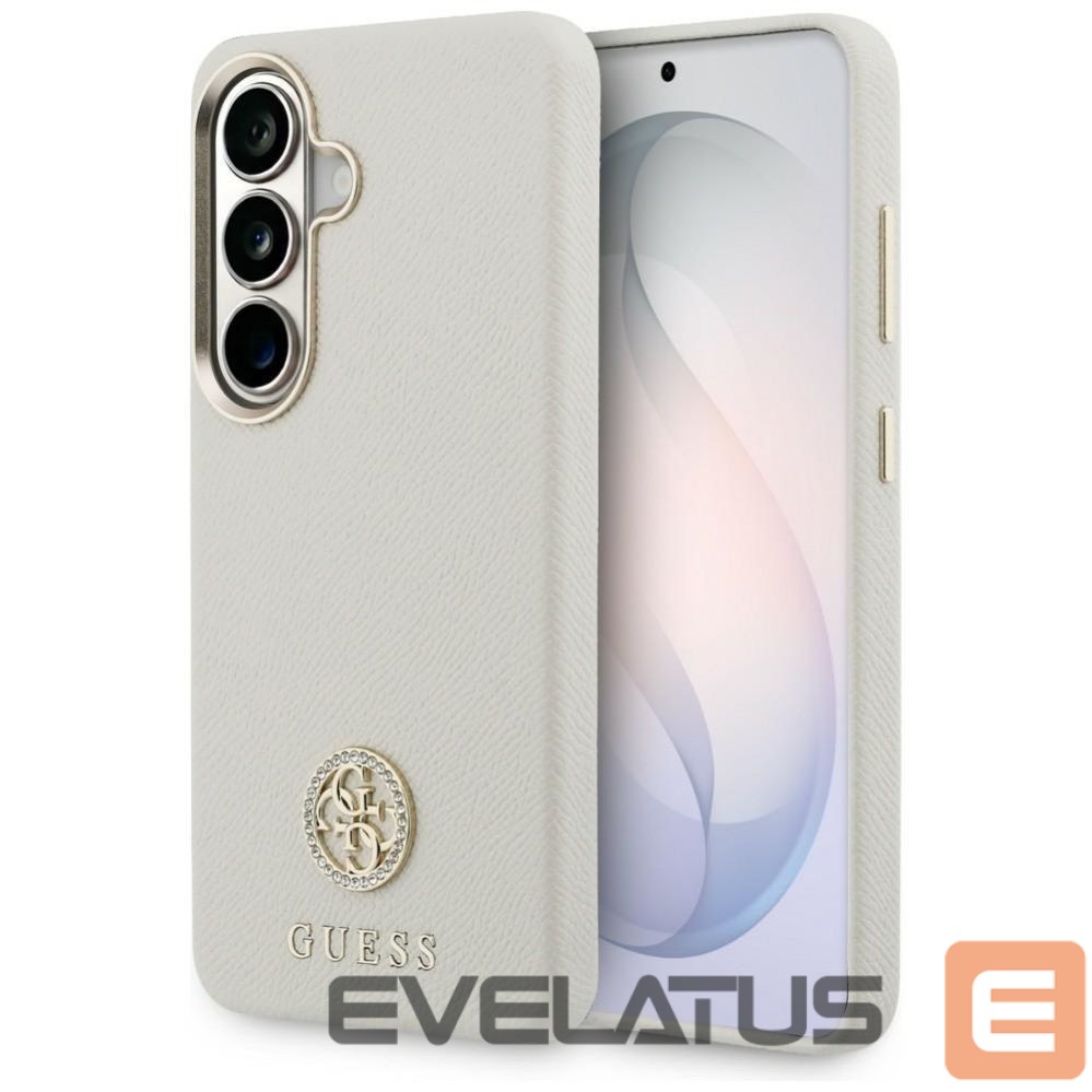 Other goods Guess Guess Rhinestone Round Logo MagSafe Case for Samsung Galaxy S26 - Beige
