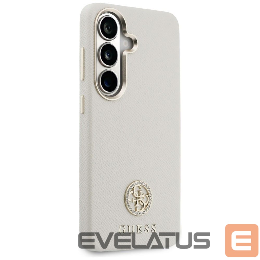 Other goods Guess Guess Rhinestone Round Logo MagSafe Case for Samsung Galaxy S26 - Beige