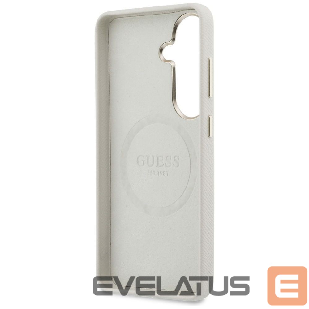 Other goods Guess Guess Rhinestone Round Logo MagSafe Case for Samsung Galaxy S26 - Beige