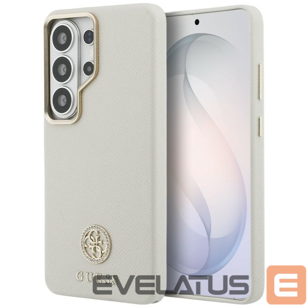 Other goods Guess Guess Rhinestone Round Logo MagSafe Case for Samsung Galaxy S26 Ultra - Beige