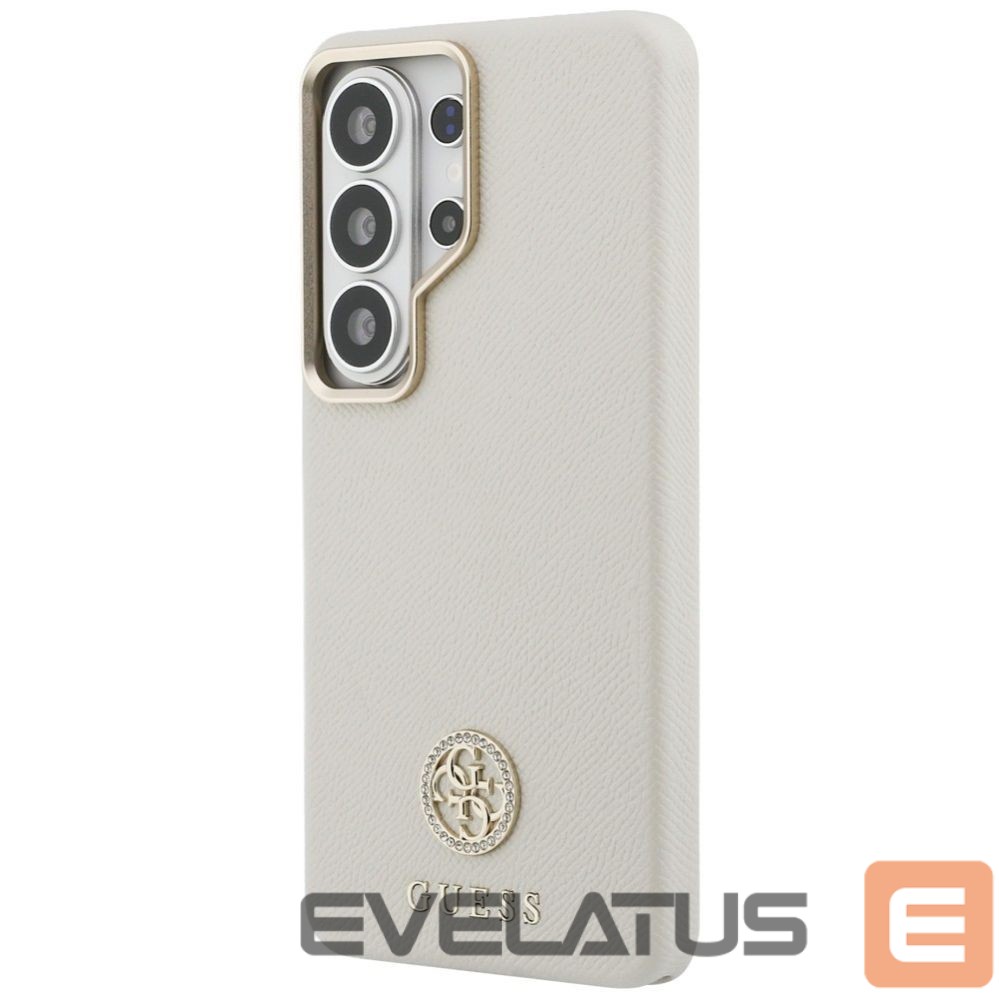 Other goods Guess Guess Rhinestone Round Logo MagSafe Case for Samsung Galaxy S26 Ultra - Beige