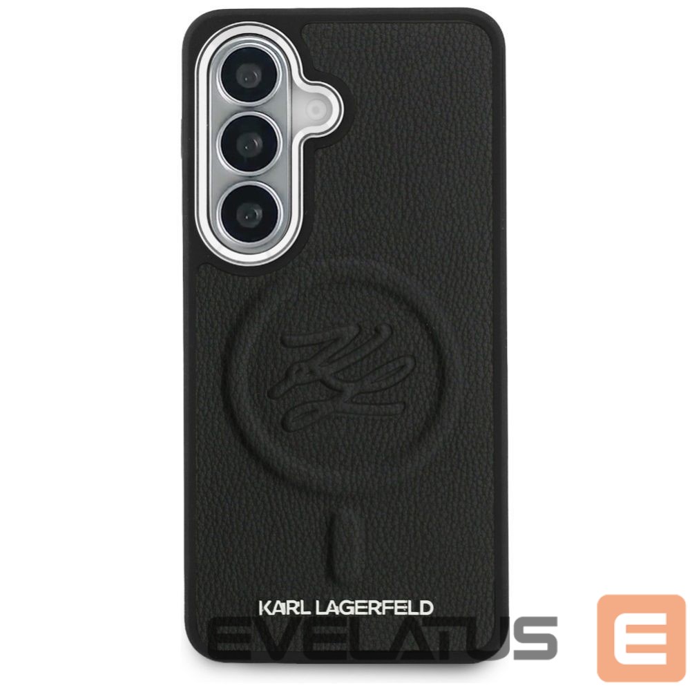 Other goods Karl Lagerfeld Karl Lagerfeld Embossed Ring Initials MagSafe Case for Samsung Galaxy S26+ - Black