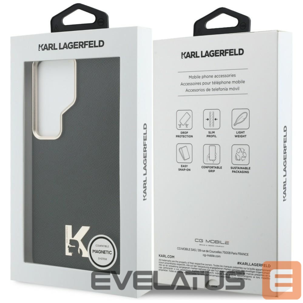 Other goods Karl Lagerfeld Karl Lagerfeld K Metal Logo MagSafe Case for Samsung Galaxy S26 Ultra - Black