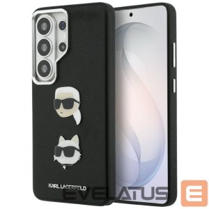 Other goods Karl Lagerfeld  Karl Lagerfeld Saffiano Double Heads Metal Case for Samsung Galaxy S26 Ultra - Black 