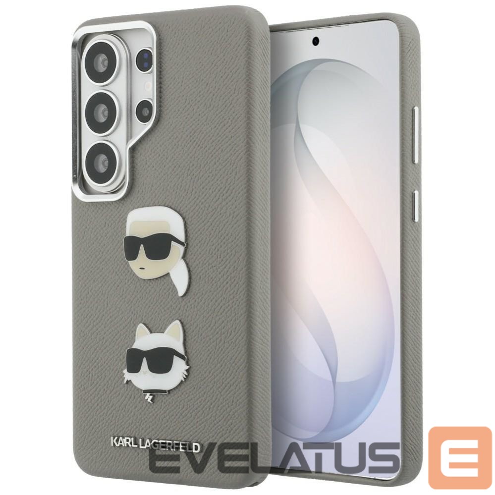 Other goods Karl Lagerfeld Karl Lagerfeld Saffiano Double Heads Metal case for Samsung Galaxy S26 Ultra - silver