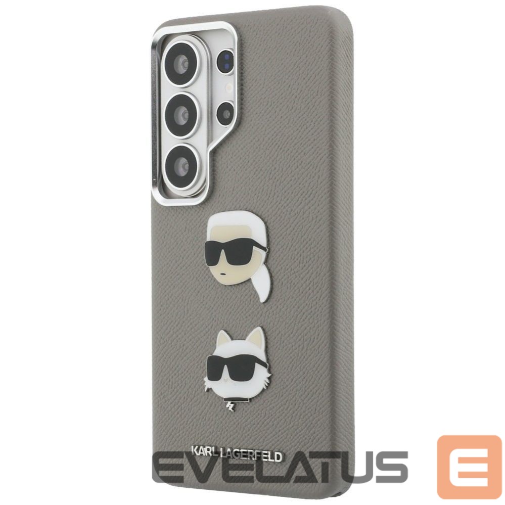 Other goods Karl Lagerfeld Karl Lagerfeld Saffiano Double Heads Metal case for Samsung Galaxy S26 Ultra - silver