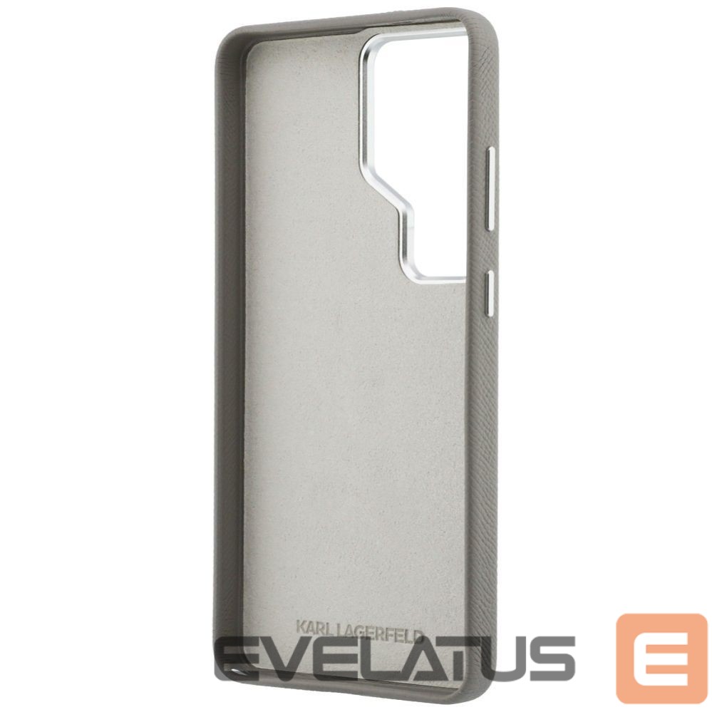 Other goods Karl Lagerfeld Karl Lagerfeld Saffiano Double Heads Metal case for Samsung Galaxy S26 Ultra - silver