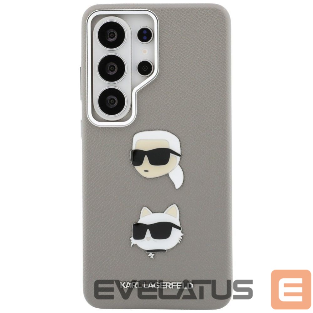 Other goods Karl Lagerfeld Karl Lagerfeld Saffiano Double Heads Metal case for Samsung Galaxy S26 Ultra - silver