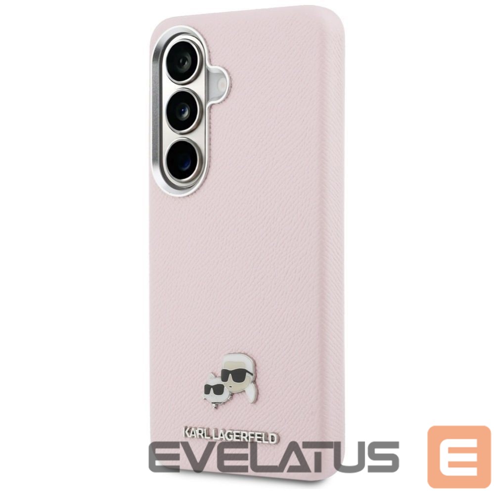 Other goods Karl Lagerfeld Karl Lagerfeld Saffiano KC Metal Logo MagSafe Case for Samsung Galaxy S26 - Pink