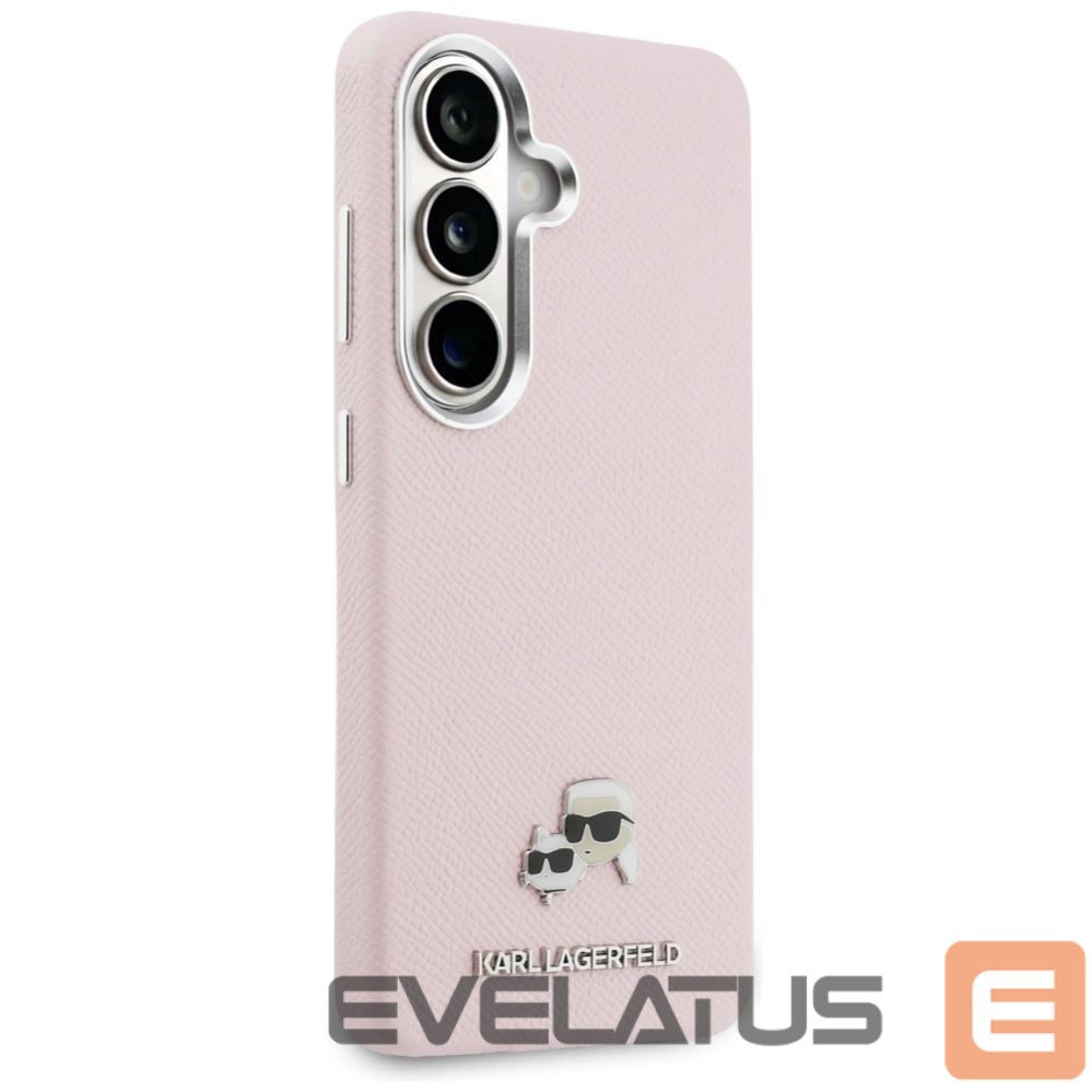 Other goods Karl Lagerfeld Karl Lagerfeld Saffiano KC Metal Logo MagSafe Case for Samsung Galaxy S26 - Pink
