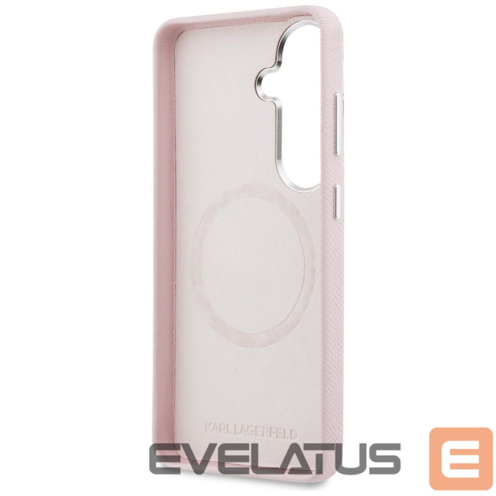 Other goods Karl Lagerfeld Karl Lagerfeld Saffiano KC Metal Logo MagSafe Case for Samsung Galaxy S26 - Pink