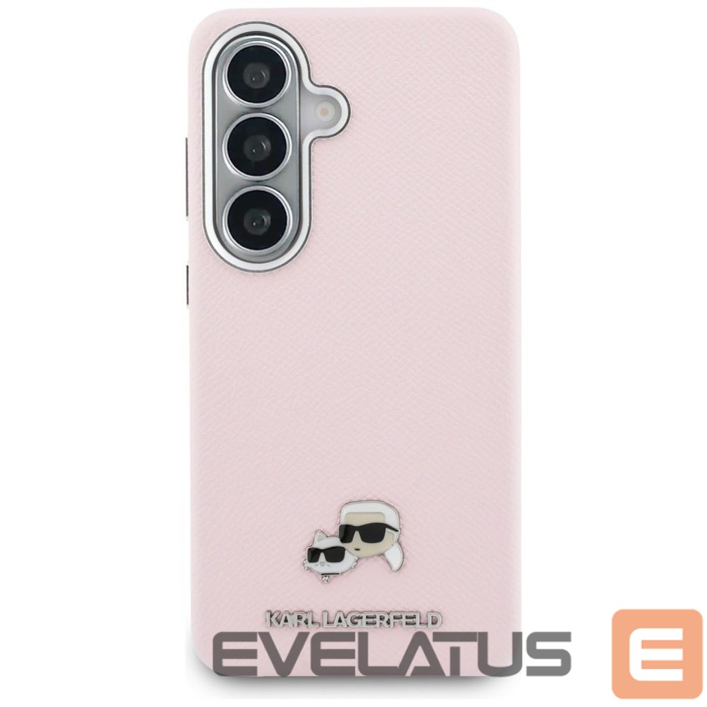 Other goods Karl Lagerfeld Karl Lagerfeld Saffiano KC Metal Logo MagSafe Case for Samsung Galaxy S26 - Pink
