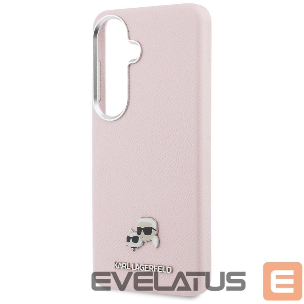 Other goods Karl Lagerfeld Karl Lagerfeld Saffiano KC Metal Logo MagSafe Case for Samsung Galaxy S26 - Pink