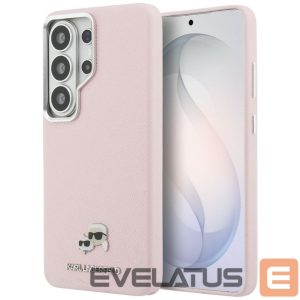 Other goods Karl Lagerfeld  Karl Lagerfeld Saffiano KC Metal Logo MagSafe Case for Samsung Galaxy S26 Ultra - Pink 