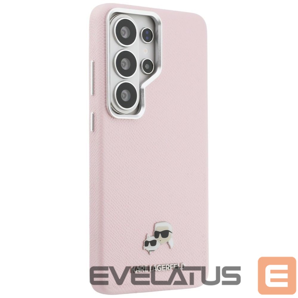 Other goods Karl Lagerfeld Karl Lagerfeld Saffiano KC Metal Logo MagSafe Case for Samsung Galaxy S26 Ultra - Pink