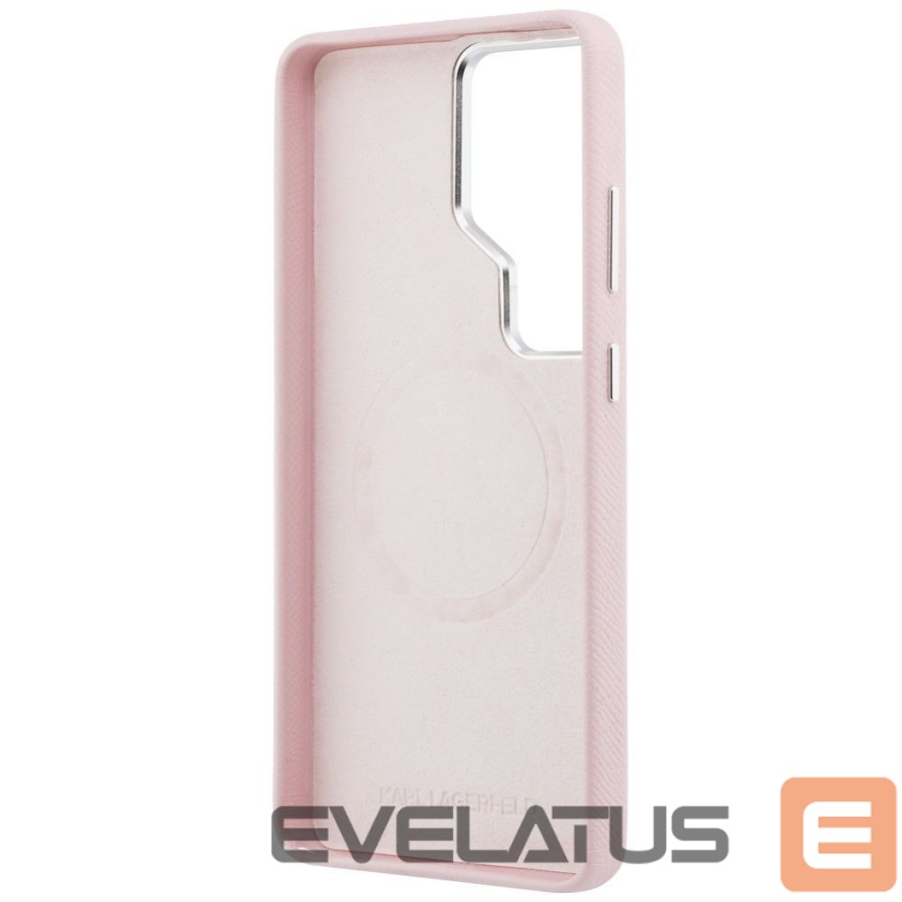Other goods Karl Lagerfeld Karl Lagerfeld Saffiano KC Metal Logo MagSafe Case for Samsung Galaxy S26 Ultra - Pink