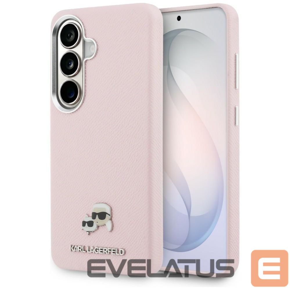 Other goods Karl Lagerfeld Karl Lagerfeld Saffiano KC Metal Logo MagSafe Case for Samsung Galaxy S26+ - Pink