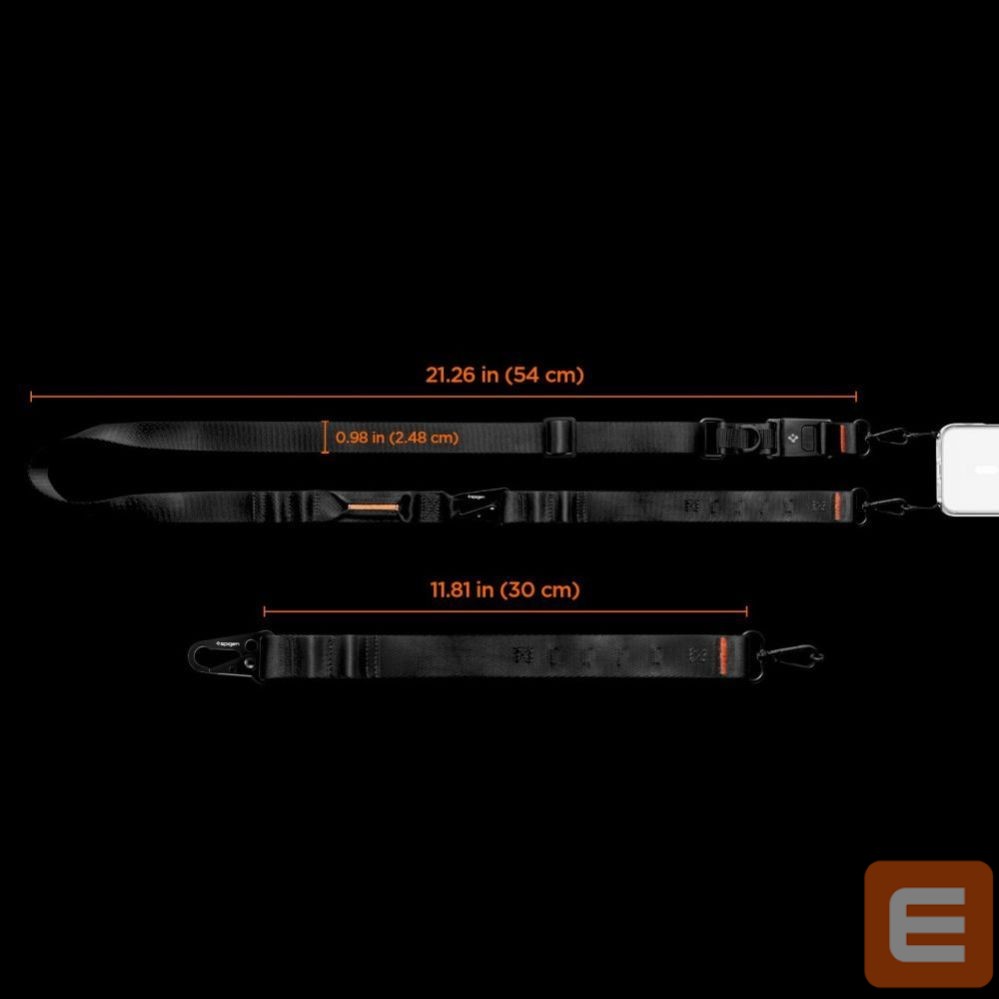 Other goods Spigen Spigen DA30M Stap Crossbody Phone Lanyard - Black
