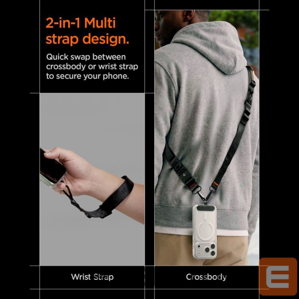 Other goods Spigen Spigen DA30M Stap Crossbody Phone Lanyard - Black