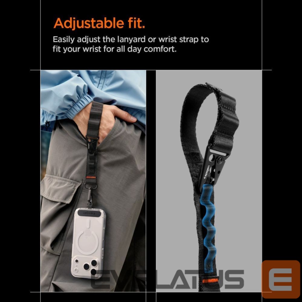Other goods Spigen Spigen DA30M Stap Crossbody Phone Lanyard - Black