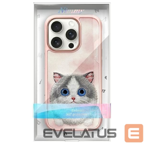 Other goods Nimmy Nimmy Big Eyed Pet 2.0 Cat Case for iPhone 16 Pro Max - Pink