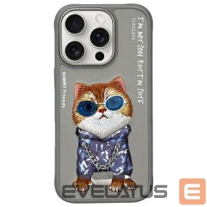 Other goods Nimmy  Nimmy Glasses Cool Cat Case for iPhone 16 Pro Max - Gray 
