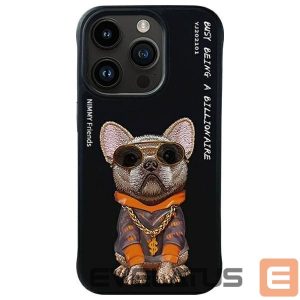 Other goods Nimmy  Nimmy Glasses Cool Dog Case for iPhone 15 Pro - Black 
