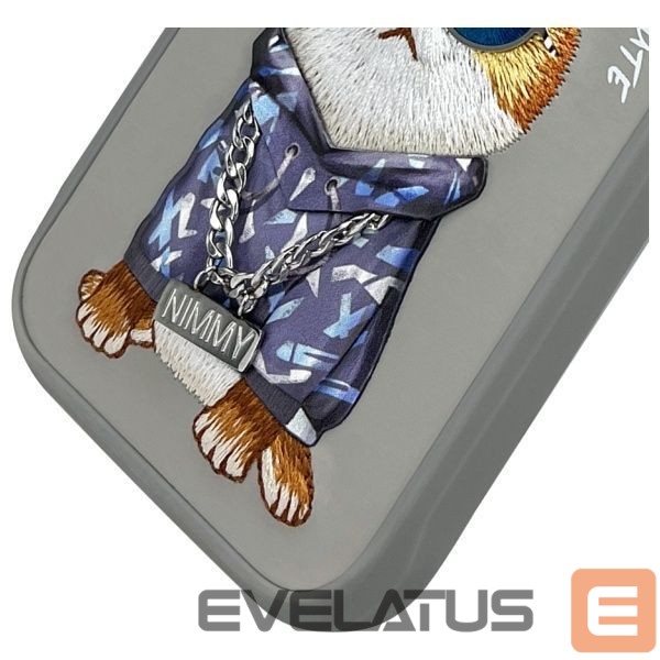 Other goods Nimmy Nimmy Glasses Cool Cat Case for iPhone 16 Pro - Gray