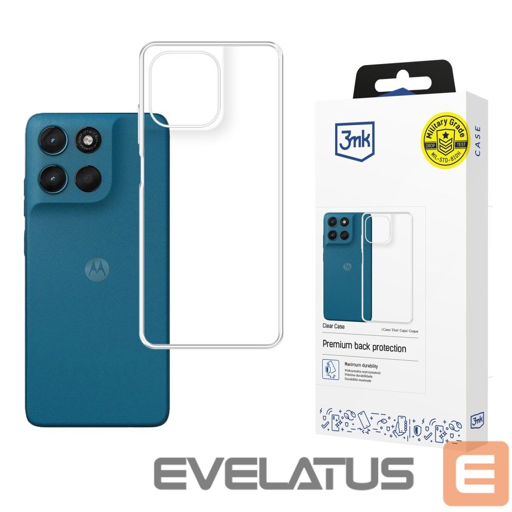 Other goods 3MK 3mk Clear Case for Motorola Moto G57 Power - transparent