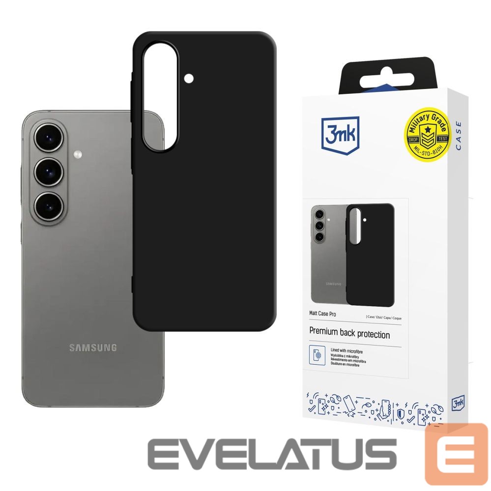 Other goods 3MK 3mk Matt Case Pro for Samsung Galaxy A57 - matte black