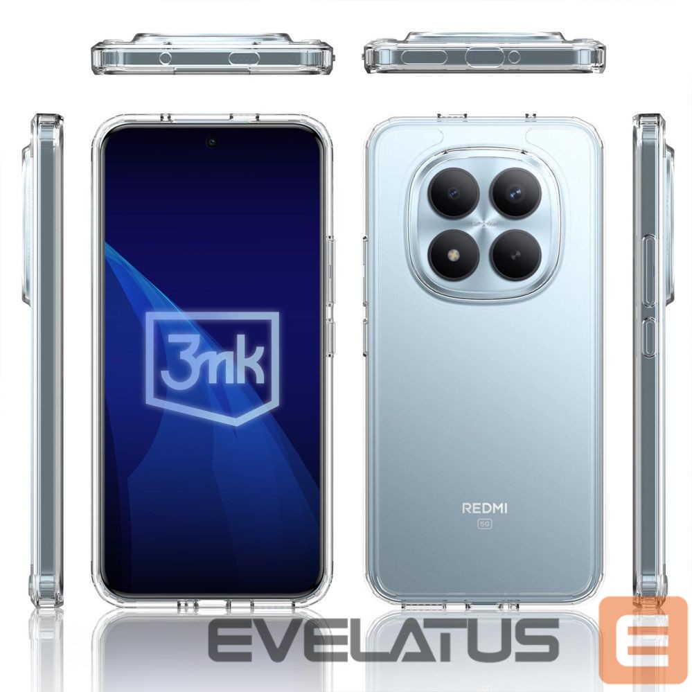 Other goods 3MK 3mk Armor Case for Xiaomi Redmi Note 15 Pro+ 5G - Transparent
