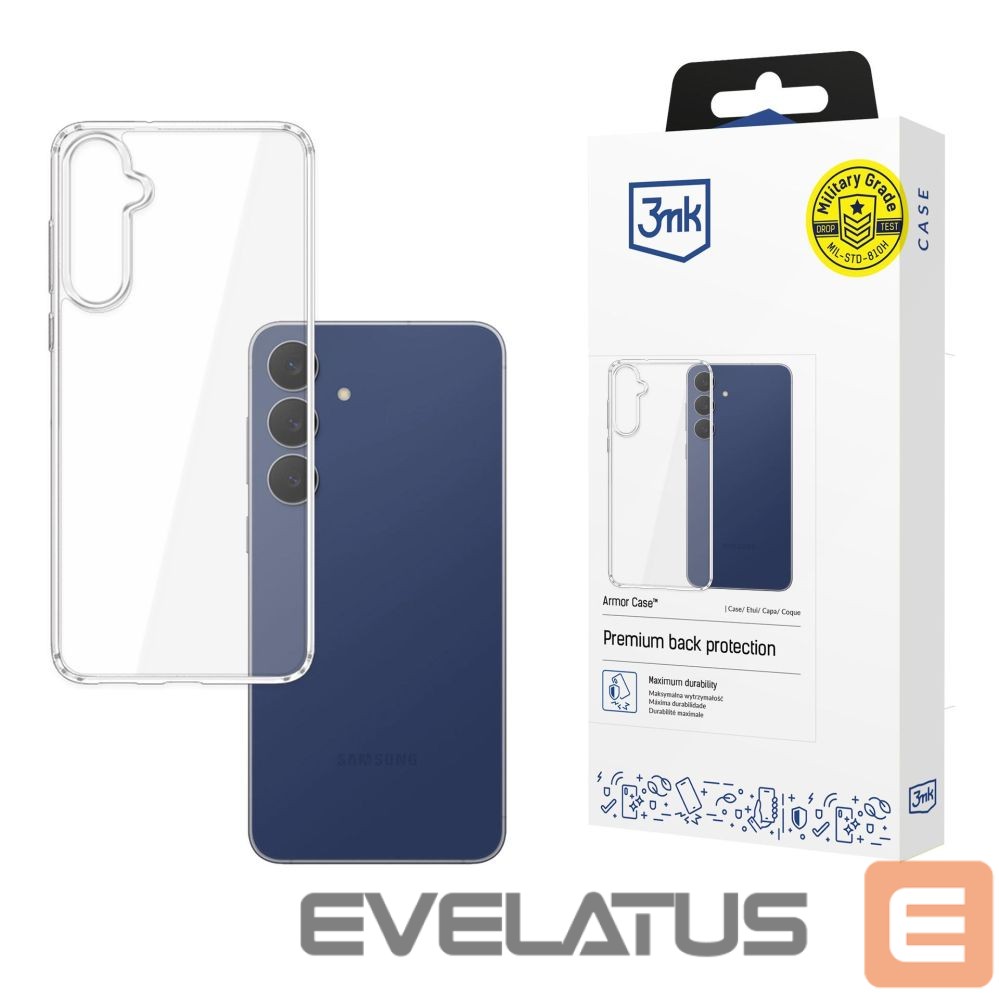 Other goods 3MK 3mk Armor Case for Samsung Galaxy S25 FE - transparent