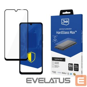 Other goods 3MK  Reinforced Full Coverage Tempered Glass 3mk HardGlass Max Black for Xiaomi Redmi 14C / Poco C75 / Redmi A4 5G 