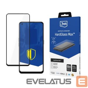 Other goods 3MK  Reinforced Full Coverage Tempered Glass 3mk HardGlass Max Black for Xiaomi Realme 9 Pro 