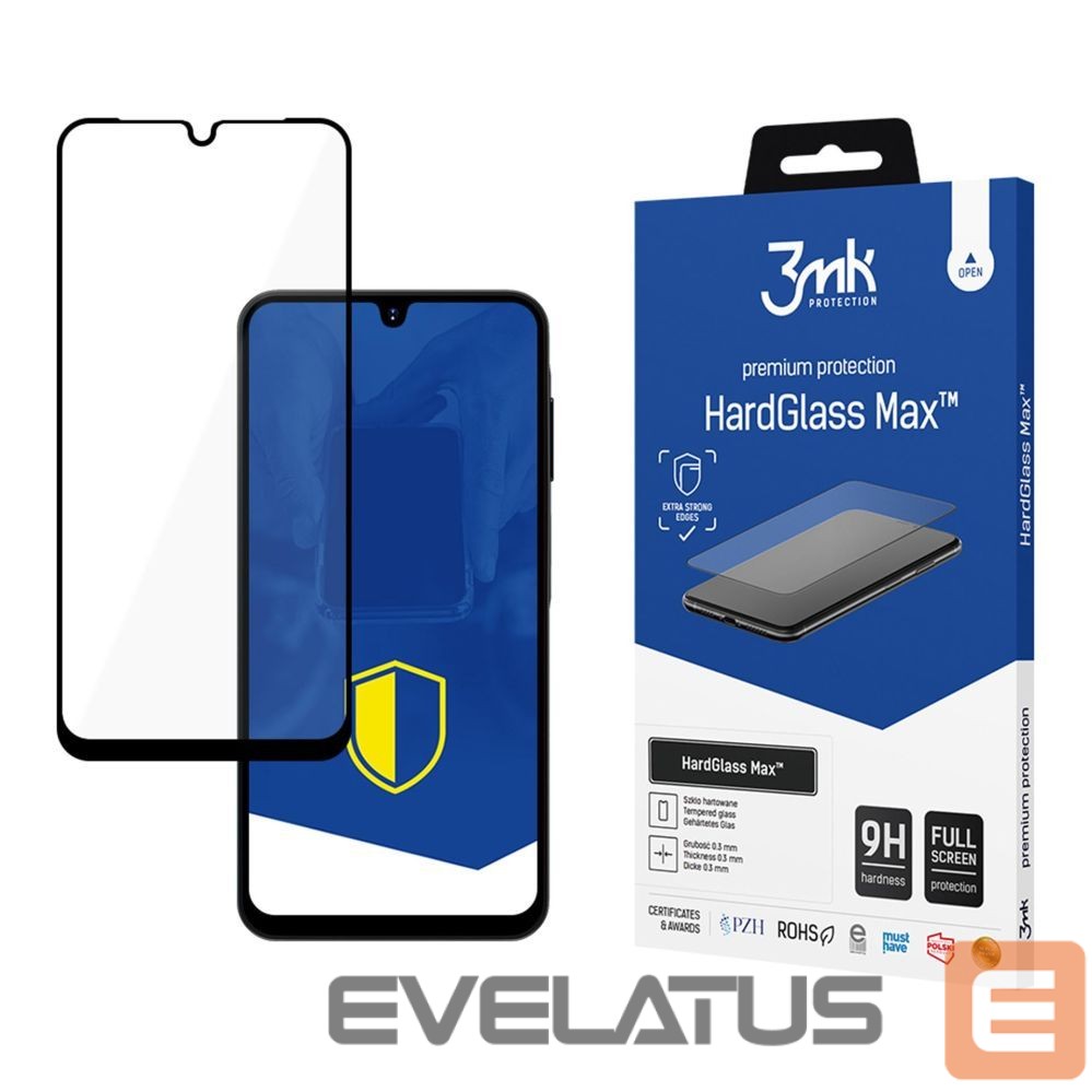 Other goods 3MK Reinforced full-screen tempered glass 3mk HardGlass Max Black for Samsung Galaxy A16/A26/M16