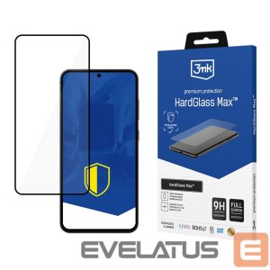 Other goods 3MK  Reinforced full-screen tempered glass 3mk HardGlass Max Black for Samsung Galaxy S25+ 