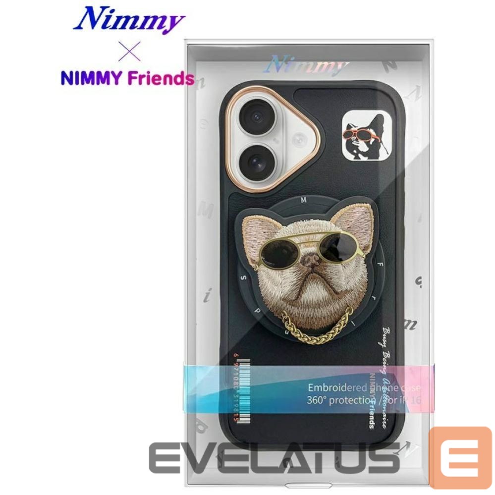 Other goods Nimmy Nimmy Glasses Cool nag MagSafe case for iPhone 16 - black