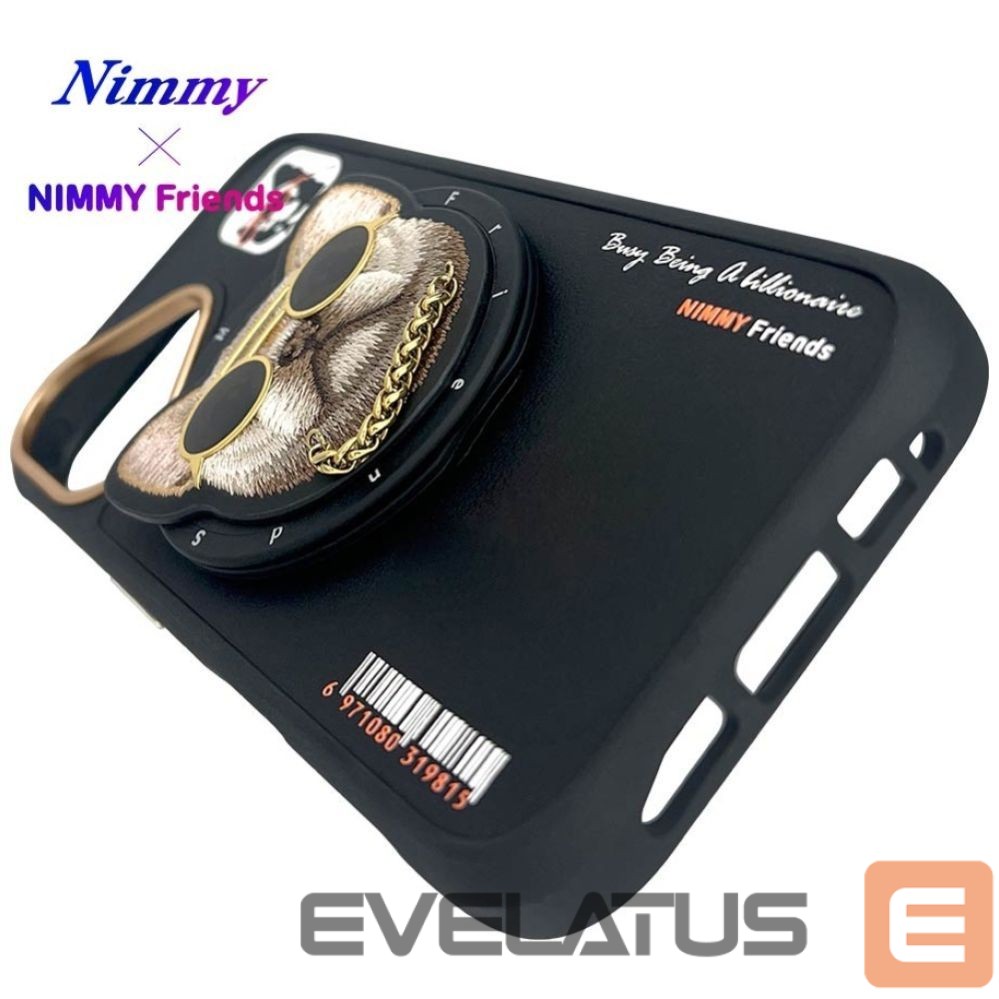 Other goods Nimmy Nimmy Glasses Cool nag MagSafe case for iPhone 16 - black