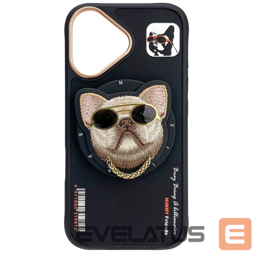 Other goods Nimmy Nimmy Glasses Cool nag MagSafe case for iPhone 16 - black
