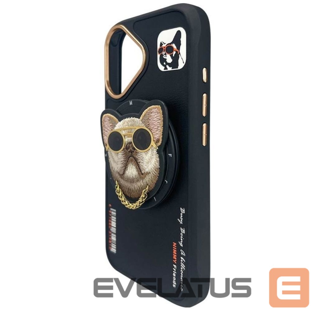 Other goods Nimmy Nimmy Glasses Cool nag MagSafe case for iPhone 16 - black