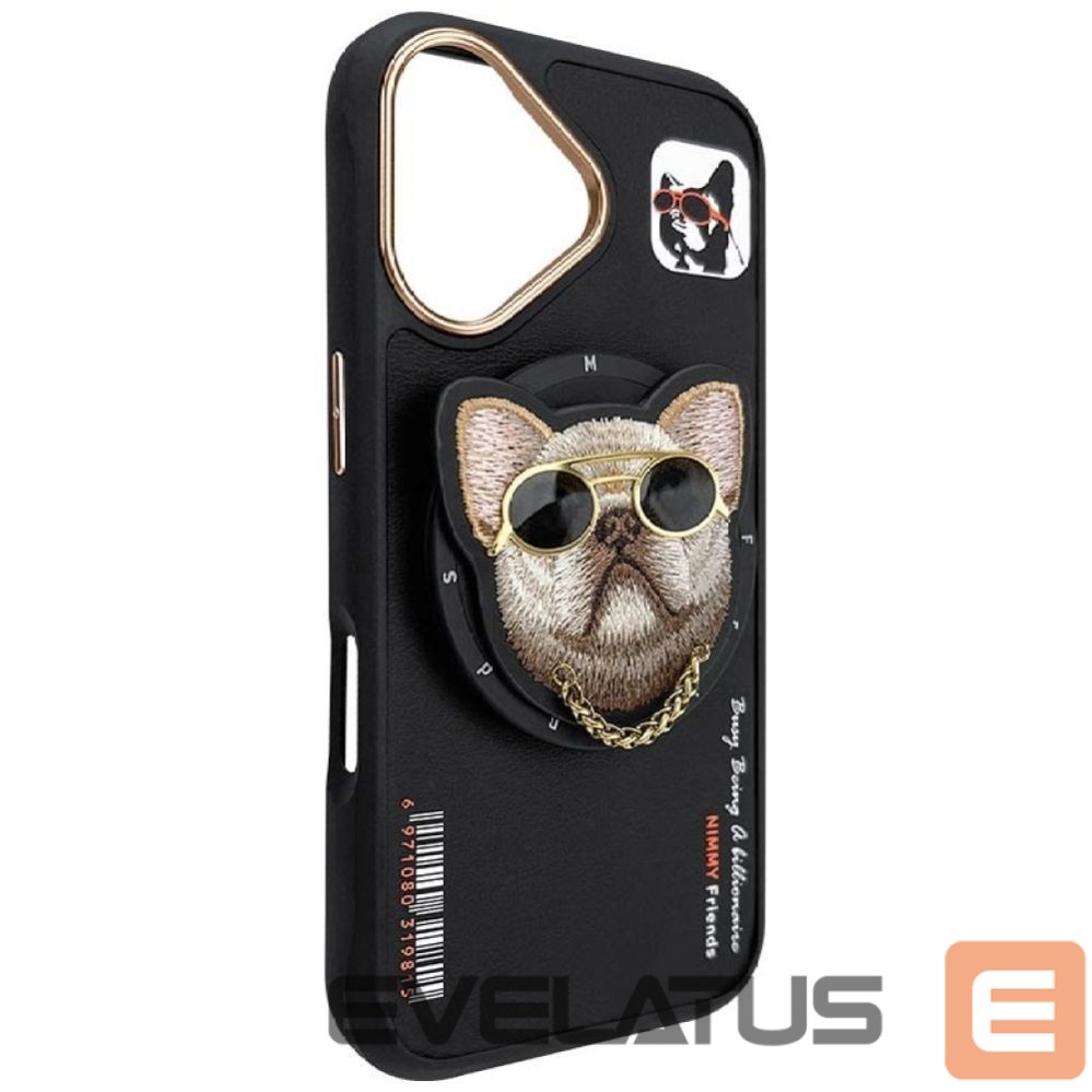 Other goods Nimmy Nimmy Glasses Cool nag MagSafe case for iPhone 16 - black