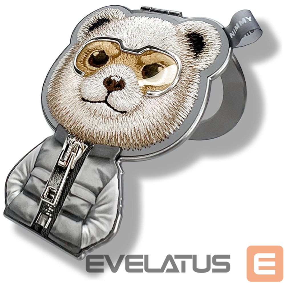 Other goods Nimmy Nimmy Cool&Cute 2.0 Bear Magnetic Pendant - Gray