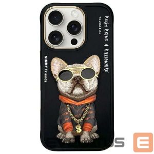 Other goods Nimmy  Nimmy Glasses Cool Dog Case for iPhone 16 Pro - Black 