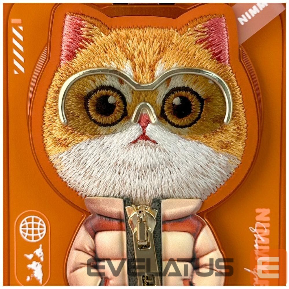 Other goods Nimmy Nimmy Cool&Cute 2.0 Cat Case for iPhone 17 Pro with Magnetic Hanger - Orange