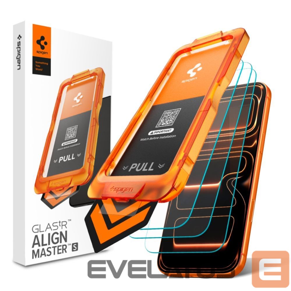 Other goods Spigen Spigen Glas.tR AlignMaster Slim 3-Pack Tempered Glass for iPhone 17 Pro