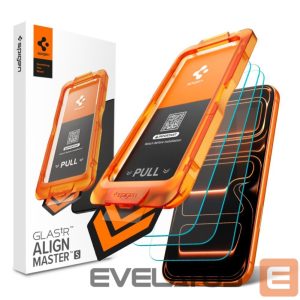 Other goods Spigen  Spigen Glas.tR AlignMaster Slim 3-Pack Tempered Glass for iPhone 17 Pro Max 